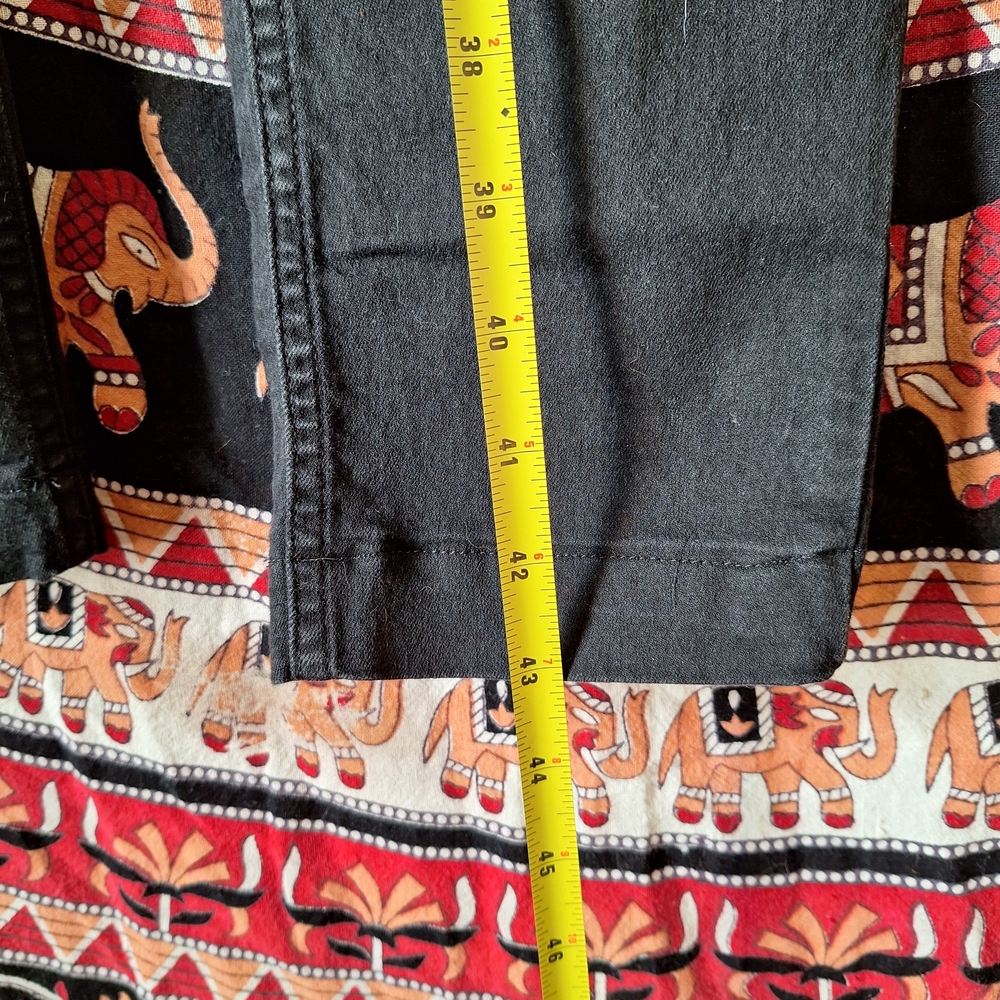 Divided Black Denim Skinny Leg Overalls - Picture 13 of 14